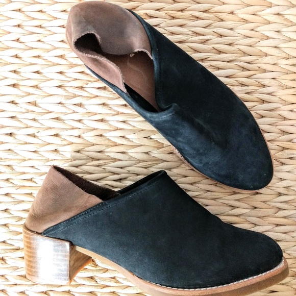 All Black Shoes - ALL BLACK Bootie Mules